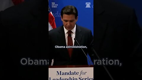 Ron DeSantis Delivers His Foreign Policy Vision For America