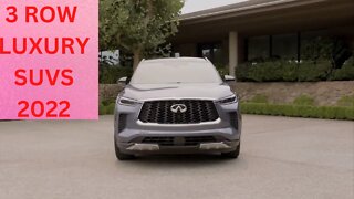 Best 3 row Luxury suvs 2022