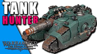 BEHOLD the plastic Sicaran Venator!! Horus Heresy Thursday