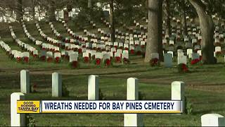 Christmas wreaths needed for Bay Pines National Cemetery