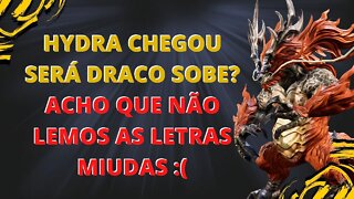 MIR4 HYDRA CHEGOU ! ENTENDEMOS TUDO ERRADO ? O DRACO VAI CONTINUAR CAINDO?