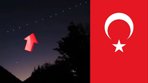 Starlink satellite over Turkey! not a UFO [Space]
