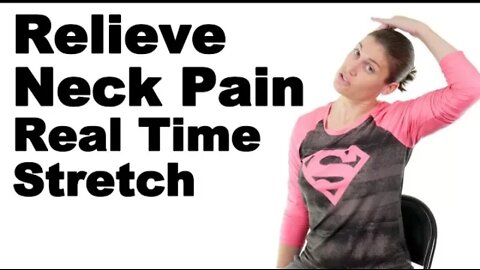 Relieve Neck Pain Real Time Stretch Part:1