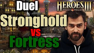 Stronghold vs Fortress | Gluhammer Heroes HotA 3 Multiplayer PL