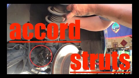Rear Shock Strut Replacement Honda Accord √ Fix it Angel