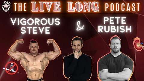 Pete Rubish & Vigorous Steve on Recovering from AAS || The Live Long Podcast