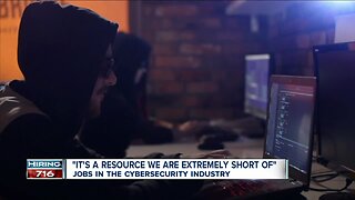 "It's a resource we are lacking right now" Cybersecurity industry is booming