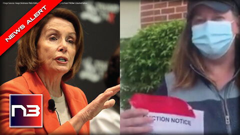 Pelosi Served ‘Eviction Notice’ Outside House After Failure To Extend Moratoriums