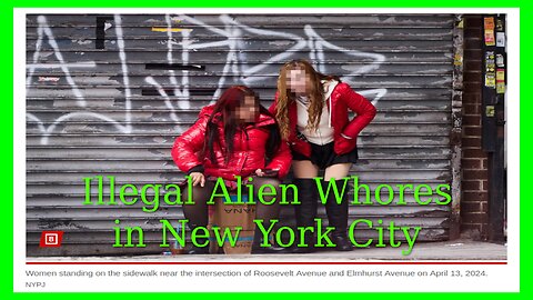 NYC is Now A Open Air Migrant Criminal Market with WHORES