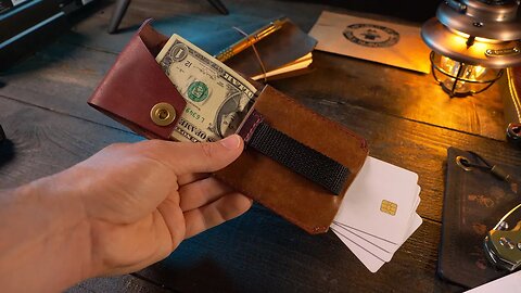 The most functional wallet design I've seen all year! (Tempered Trail ESCO Wallet)