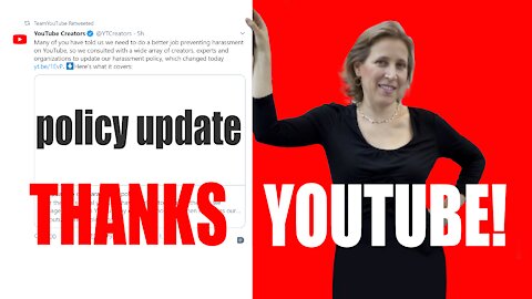 Thanks Youtube! I hate it.
