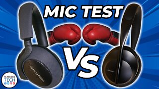 Bose 700 vs Bowers and Wilkins PX7 Headphones Mic Test | Featured Tech (2022)