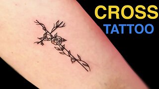 Cross Tattoo - Time Lapse