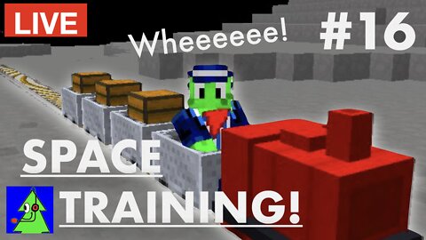 Modded Minecraft Live Stream - Ep16 Space Training Modpack Lets Play (Rumble Exclusive)