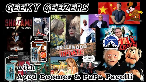 Geeky Geezers - Bob Iger dumps Disney stock, Fast 9 fails in China, new Cara Dune figure