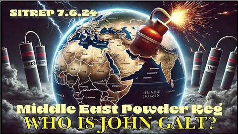 MONKEY WERX SITREP-Middle East Powder Keg. THINGS ABOUT TO GO HOT. TY JGANON, SGANON