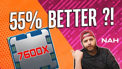 AMD's Ryzen 7600X is 55% FASTER Than The 5600X? WHAT?