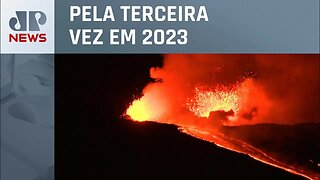 Monte Etna entre em erupção em ilha da Sicília