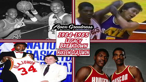 Hakeem's Rookie Season With Explosive Highs and Volatile Lows- Legacy Breakdown Hakeem Olajuwon