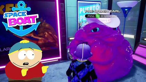 Cartman Sounding Alien | Space Boat Demo Gameplay