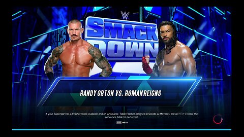 WWE 2K23 ROMAN REIGNS VS RANDY ORTON FULL MATCH | WWE 2K23 | REAL HAIDER GAMING