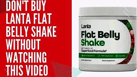 2022 LANTA FLAT BELLY SHAKE - LANTA FLAT BELLY SHAKE REVIEWS -You MUST Know This! - Flat Belly Shake