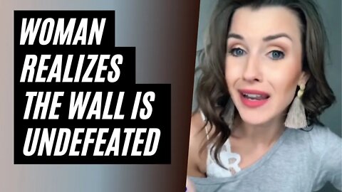 Woman Over 40 Realizes The Wall Is Undefeated - The Wall Is Unforgiving