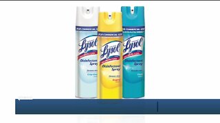 Lysol approved to kill Coronavirus