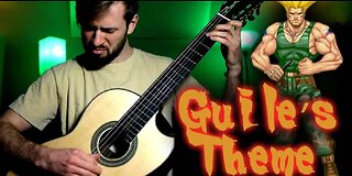 GUILE'S THEME on CLASSICAL GUITAR