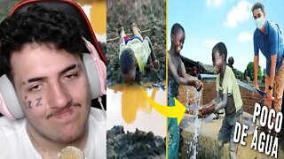 Perfurei um Poço de Água na África! | REACT