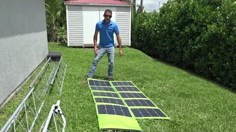 NEW, Prototype 300 Watt Lightweight Foldable Solar Panel, WHAT DO YOU THINK??