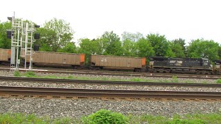 Norfolk Southern 447 Freight Train from Berea, Ohio