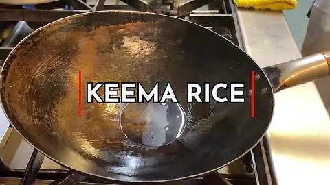 Keema Rice being cooked at East Takeaway | Misty Ricardo's Curry Kitchen