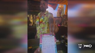 Bartender saves woman from harassment