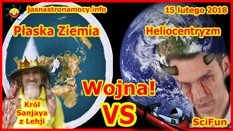 Płaska Ziemia vs Heliocentryzm Wojna SciFun