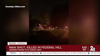 Man shot, killed in Federal Hill