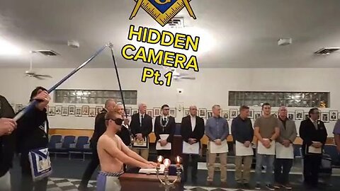 EVIL!!! SECRET VIDEO OF FREEMASON (LUCIFERIAN) CEREMONY