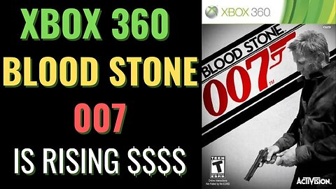 Blood Stone 007 Game Prices are Going UP! This Game will Rise to $100++