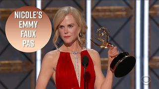 Nicole Kidman kisses co-star and forgets half her kids