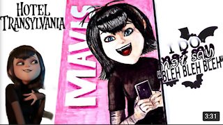 Hotel Transylvania 4 transformania Mavis Drawing