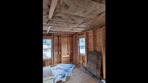 Mini Mansion - Day 1 Pt 2 - Attic insulation