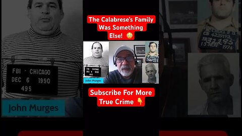 The Calabrese’s Family Was Something Else! 😳 #mafia #truecrime #hitman #chicagooutfit