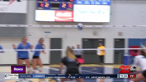 CSUB volleyball win UCSB in Roadrunner Classic