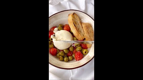 Warm Appetizer with Olives! 😋