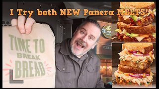 Panera Bread NEW Bacon Avocado Melt & Southwest Chicken Melt Review