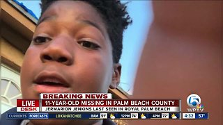 11-year-old boy missing in Royal Palm Beach