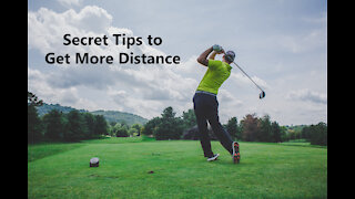 Secret Tips to Get More Distance - PROPER GOLFING COACH