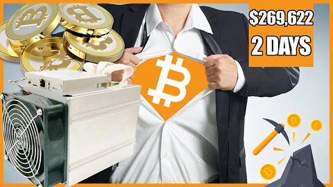 This Guy Made $269,622 In 2 Days Mining BITCOIN !!!!