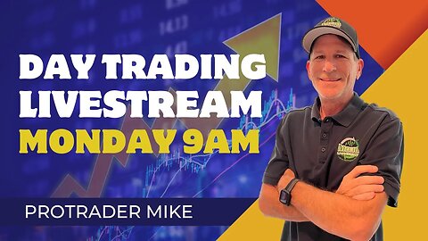Day Trading Live Streaming with ProTrader Mike