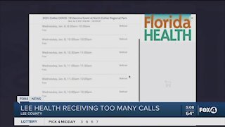 Lee Health: Stop calling about vaccine's